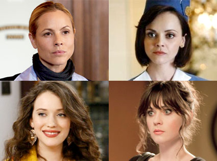 Maria Bello, Prime Suspect, Christina Ricci, Pan Am, Kat Dennings, 2 Broke Girls, Zooey Deschanel, New Girl Maria Bello, Prime Suspect, Christina Ricci, Pan Am, Kat Dennings, 2 Broke Girls, Zooey Deschanel, New Girl